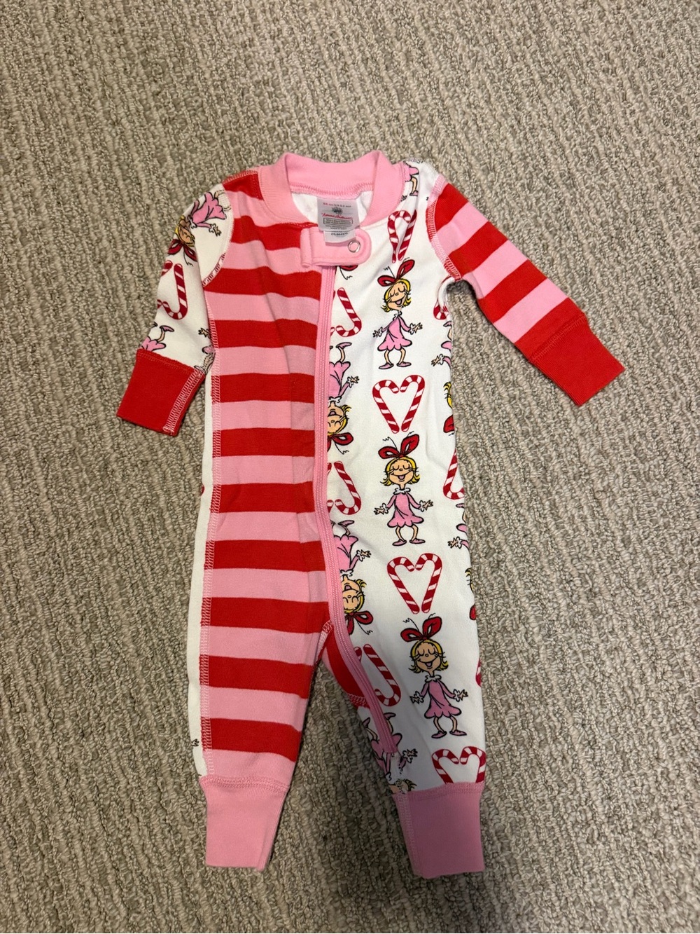 Cindy Lou from The Grinch Holiday Baby Sleeper